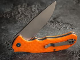 Складной нож Artisan Tradition, сталь D2, G10 Orange
