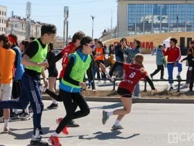 Команда школы №31 победила в эстафете на призы газеты «Якутия»