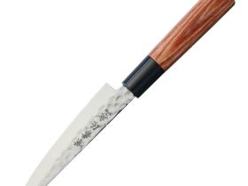 Нож кухонный универсальный Kanetsune, сталь DSR1K6, рукоять pakka wood