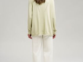 Свободный кардиган с хлопком