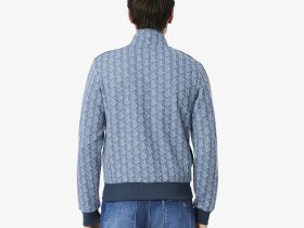 Мужская жаккардовая толстовка Lacoste PARIS с монограммой