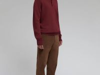 Брюки прямого кроя из хлопка