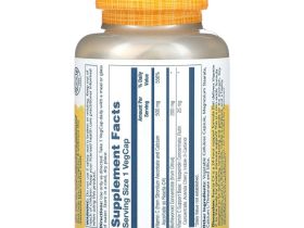 Solaray, Reacta-C, 500 мг, 120 вегетарианских капсул