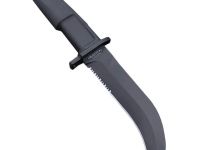 Нож с фиксированным клинком Extrema Ratio Leucoton, сталь N690, рукоять Forprene, черный