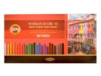 Набор сухой пастели Koh-I-Noor "Toison Dor" 48 цв, прямоугольная