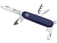 Нож перочинный Stinger 90 мм, 10 функций, синий