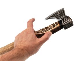 Топор Чур малый, резной