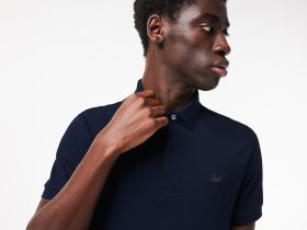 Мужское поло Lacoste PARIS стандартного кроя