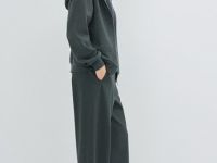 Трикотажные брюки О-силуэта, Серый