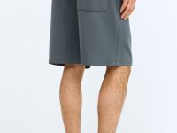 Трикотажные шорты, Серый