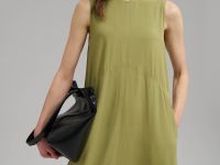 Платье миди А-силуэта