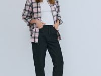 Джинсы Mom с высокой посадкой, Черный