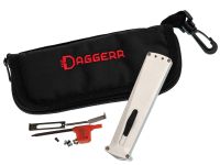 Автоматический нож Daggerr Кощей Slim SW, сталь D2, рукоять белый алюминий