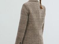 Двубортный жакет, Бежевый