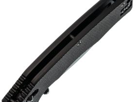 Складной нож Obertech ns-01 thumb stud, сталь VG-10, рукоять G10, черный