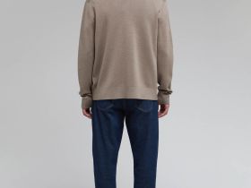 Кардиган с шерстью на молнии