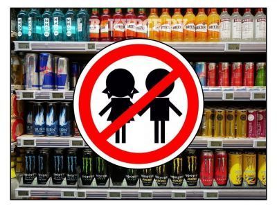 Установлен запрет на розничную продажу безалкогольных энергетиков несовершеннолетним