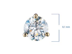 Подвеска из желтого золота э0312пд11231159