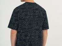 Футболка с принтом, Черный