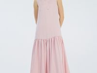 Платье А-силуэта из лиоцелла, Розовый