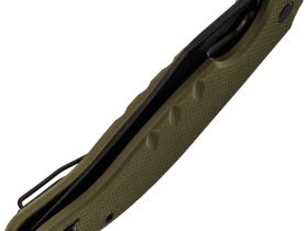 Нож Barmaley Knives Барракуда, сталь VG-10, рукоять G10, оливковый