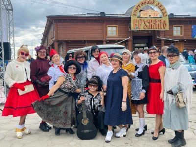 В Якутске провели конкурс на лучший ретрокостюм