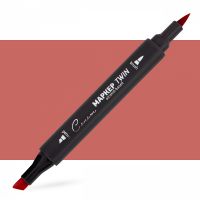 Маркер спиртовой Сонет "TWIN Brush" Бледно-лиловый