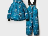 Комплект текстильный с полиуретановым покрытием для мальчиков: куртка, полукомбинезон