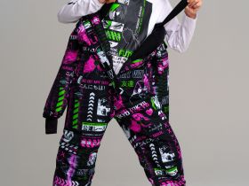 Комбинезон текстильный с полиуретановым покрытием для девочек