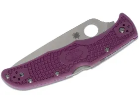 Складной нож Spyderco Endura 4 Purple , сталь VG-10, рукоять FRN фиолетовая