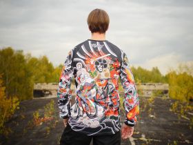 Velosklad Джерси Velosklad Bosozoku , цвет Белый, ростовка 48