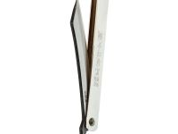 Нож складной Higonokami Nagao Kanekoma, 100мм, сталь SK-5 3 слоя, рукоять нержавеющая сталь серебристая