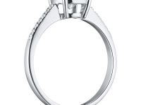 Кольцо из белого золота с бриллиантами э0901кц05153500