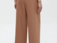 Укороченные брюки широкого кроя