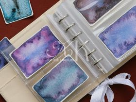 Альбом для фото и выкрасок Languo, 16х14,5х4,5 см, серебро