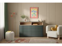 Комод Висмар 143x93 Темно-зеленый