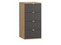 Комод Монблан 47x99 Ритм Графитовый