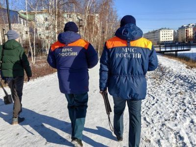 В МЧС напомнили об опасности выхода на тонкий лёд