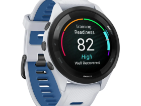 Смарт-часы Garmin Forerunner 265 (White/Blue) (010-02810-11)