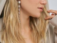 Длинные серьги, Серебряный