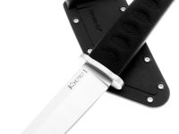 Нож с фиксированным клинком Cold Steel Kyoto I Tanto, сталь 8Cr13MoV, рукоять Kray-Ex, черный
