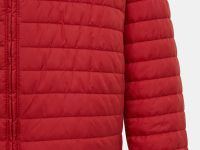 Стеганая куртка с капюшоном