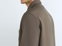 Рубашка из вискозы, Коричневый