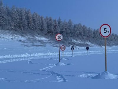 Открыт зимник на автодороге «Анабар» в Якутии