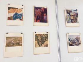 Выставка репродукций картин советских художников о Великой Отечественной войне открылась в Якутске