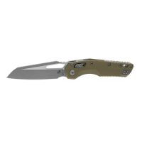 Складной нож Microtech MSI 210-10APFLGTOD, сталь M390, рукоять G10, зеленый