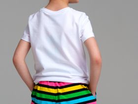 Шорты трикотажные для девочек, 2 шт в комплекте