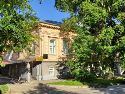 Дом, где жили преподаватели гимназии Н.П.Моржов, П.Ф.Федоровский