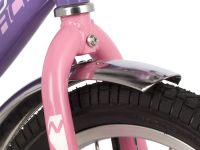 Детский велосипед Novatrack Vector 16, год 2022, цвет Фиолетовый