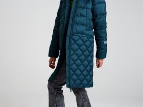 Пальто текстильное с полиуретановым покрытием для девочек